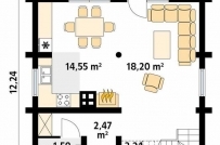 Dom 114,77 m², Santok, Gralewo - 609000 zł (nr 775/2055/ODS)