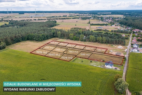 Działka na  Lubiszyn, Wysoka - 86 380 zł