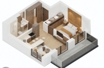 Mieszkanie 31,6 m², Dębno - 278048.4 zł (nr 134/3120/OMS)