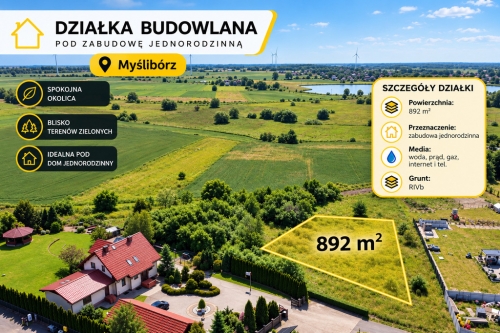 Działka na sprzedaż Myślibórz - 110 000 zł